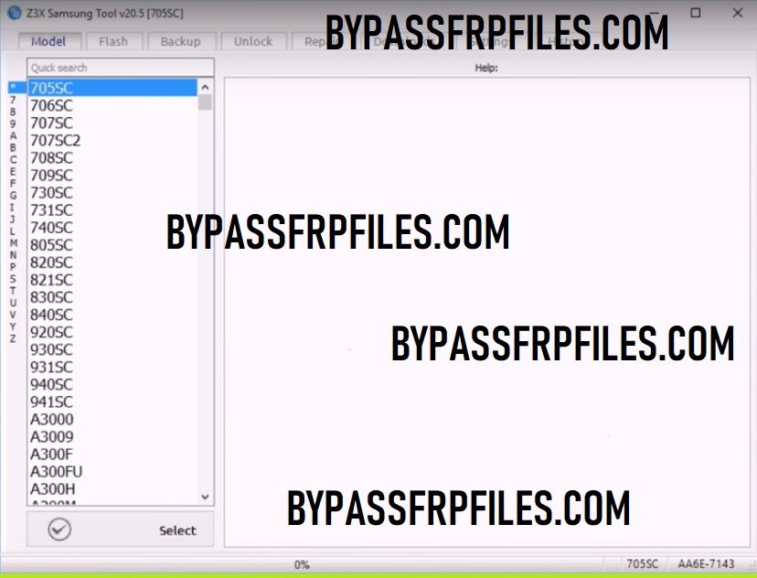 Open Z3x Samsung Tool Pro