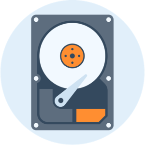 1. A close-up image of a cracked disk space saver tool, showing visible damage and wear.