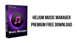 Alt text: "Download Helium Music Manager Premium for free - the ultimate music management software."