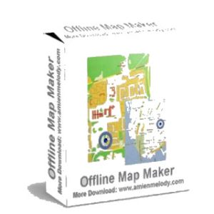 Online and offline map maker tool for creating maps.