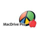 Version 1: MacDrive Pro software interface on Mac OS X, allowing seamless access to Mac-formatted disks on Windows.