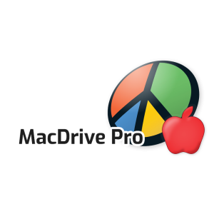 Version 1: MacDrive Pro software interface on Mac OS X, allowing seamless access to Mac-formatted disks on Windows.