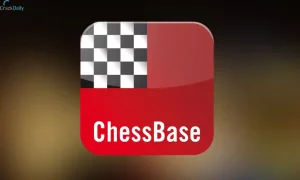 1. Image depicting the ChessBase 16 logo with a download button, indicating a free download option for the software.